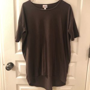 LulaRoe Irma Brown XS